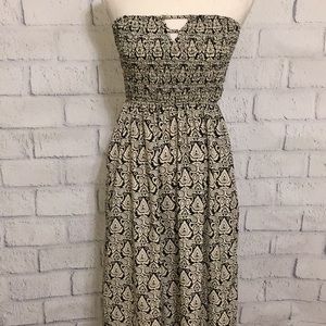 Papaya maxi dress